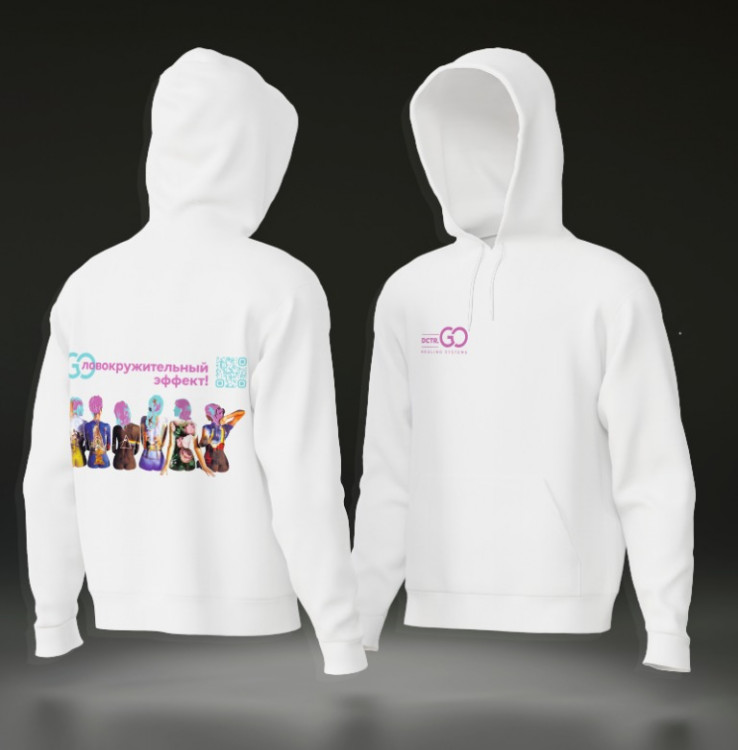 Худи с логотипом Dctr.Go в Липецке