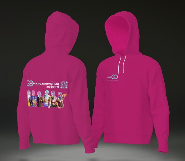 Худи с логотипом Dctr.Go в Липецке