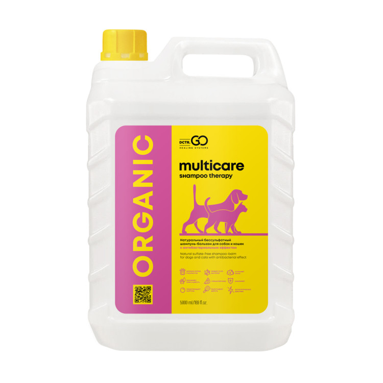 Dctr.Go Шампунь-бальзам для животных  Sнampoo Therapy "Мультиуход" 5000 мл в Липецке