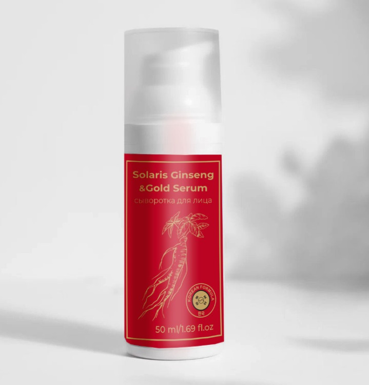 Сыворотка  для лица с корейским женьшенем и золотом 50 мл в Липецке
